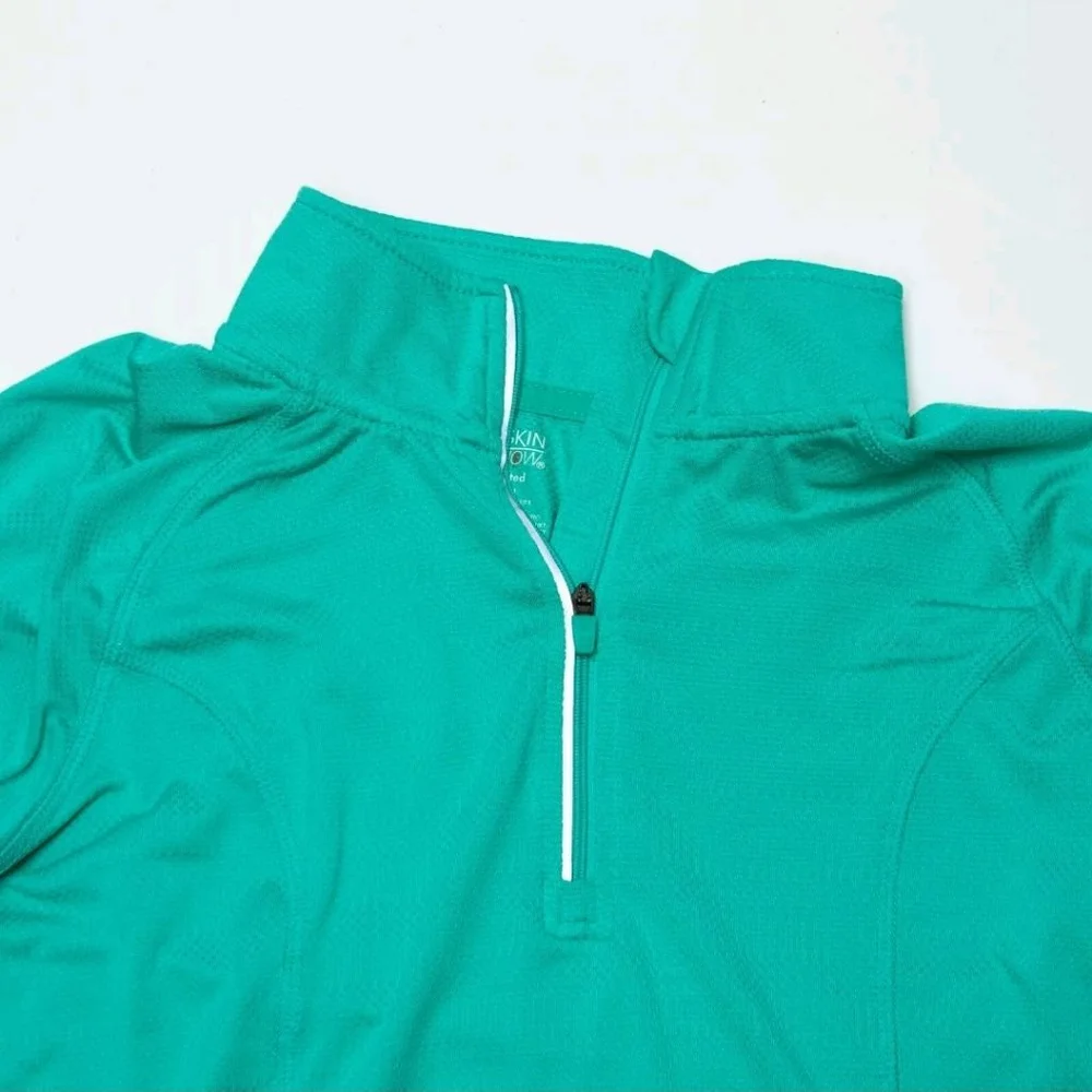 Danskin Now Pullover Top Size S Green - Picture 2 of 5